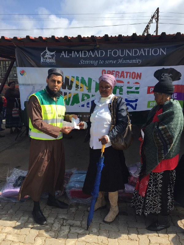 The Al-Imdaad Foundation OWW 2015 Blanket Distribution in Soweto